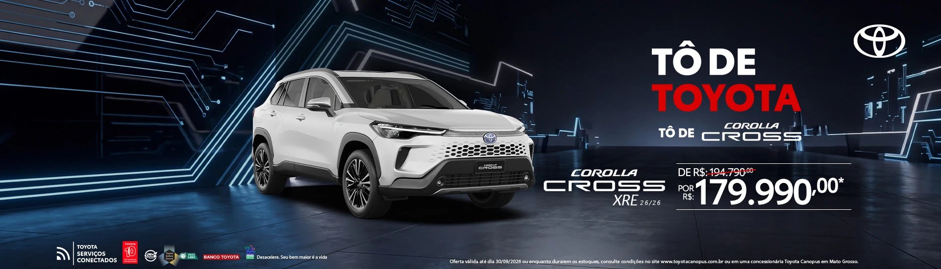 BANNER SITE 1920x550 - Corolla Cross XRE